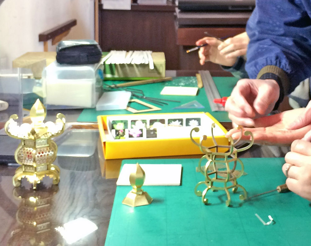 ミニ灯籠の写真